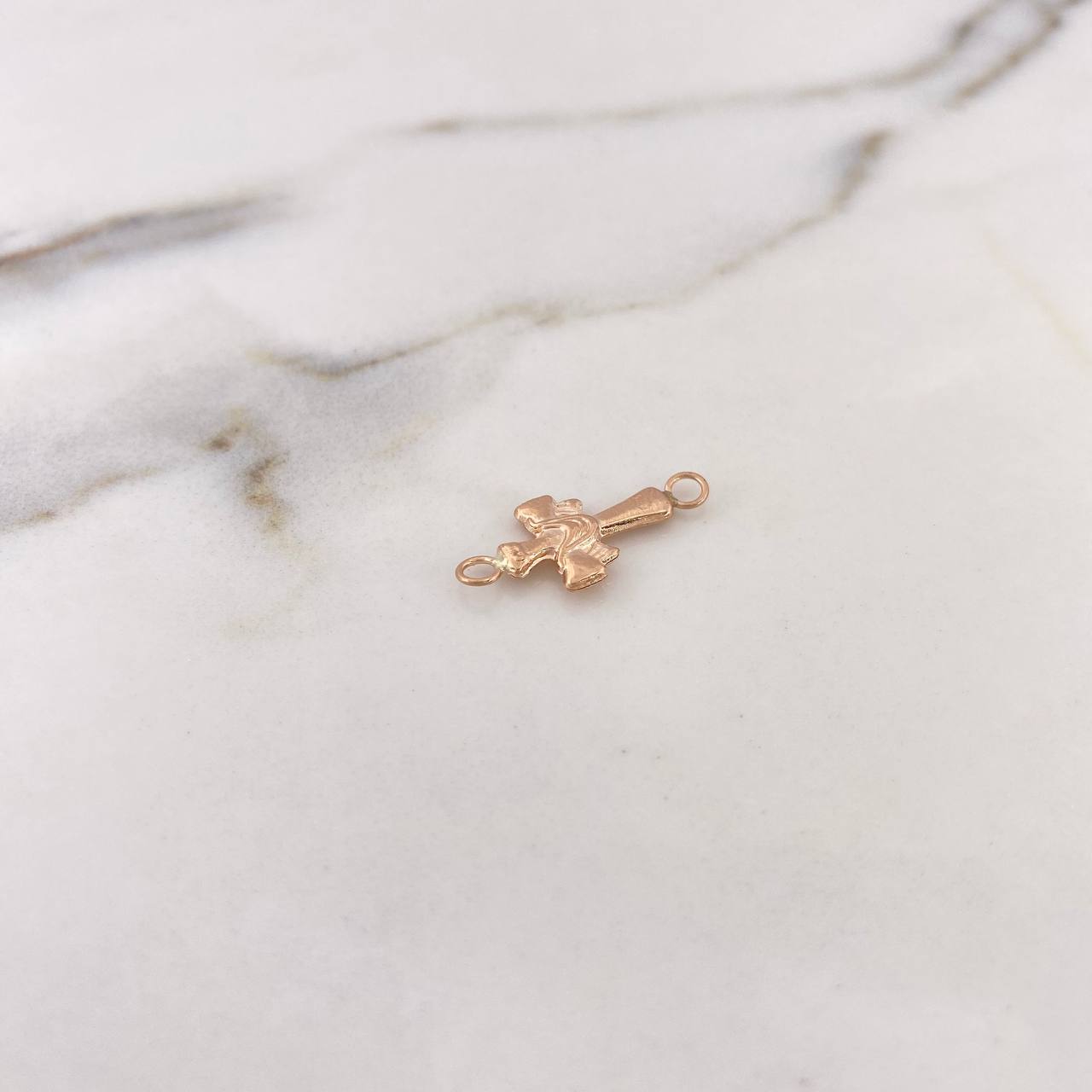 Charm Cruz Tunica 0.55gr / 2.2cm / 18K Rose Gold #