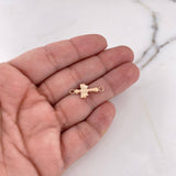 Charm Cruz Tunica 0.55gr / 2.2cm / 18K Rose Gold #