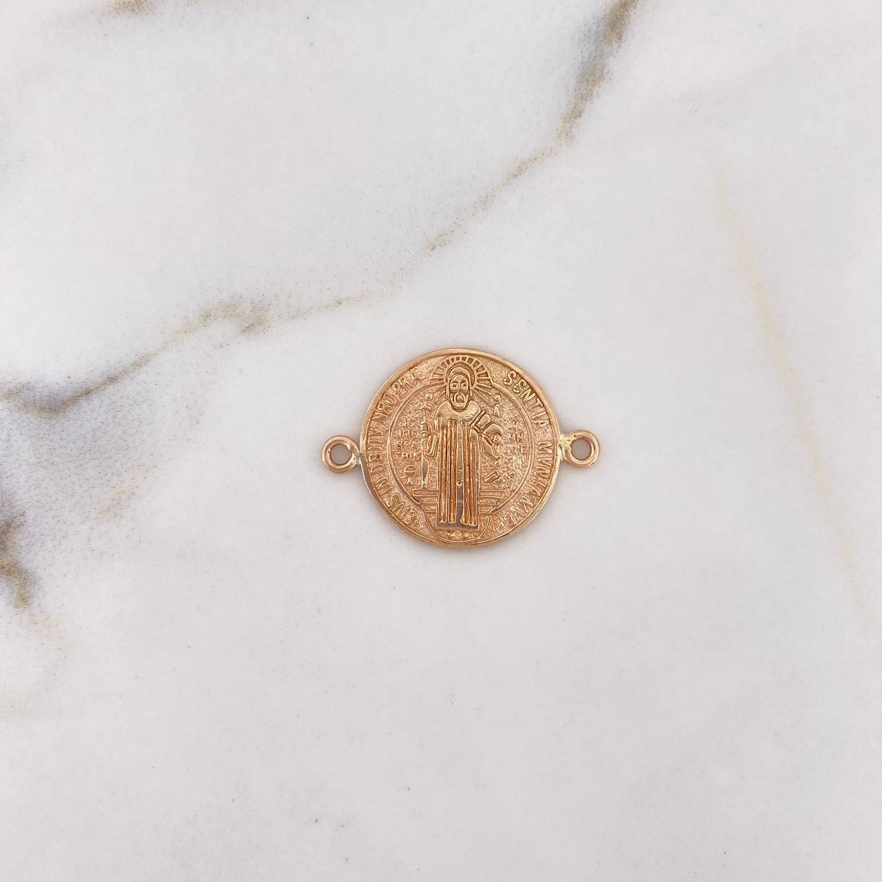 Charm San Benito 2.75gr / 2.5cm / Flat 18K Rose Gold #
