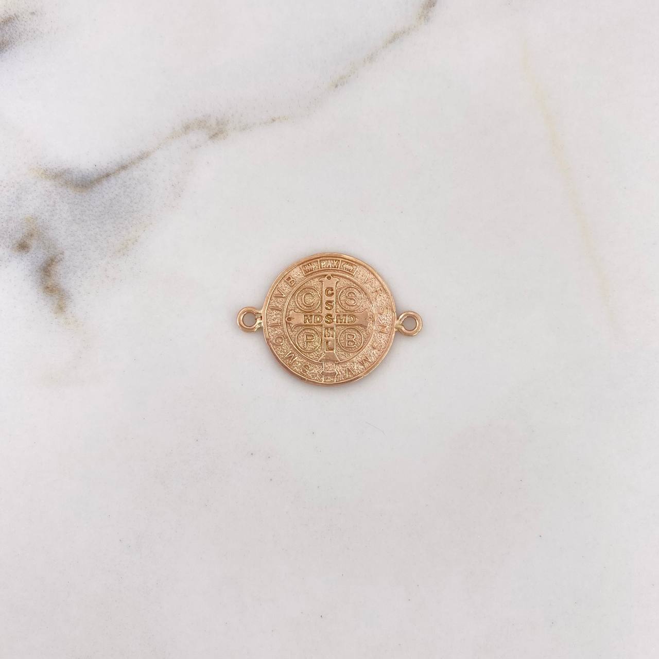 Charm San Benito 2.75gr / 2.5cm / Flat 18K Rose Gold #