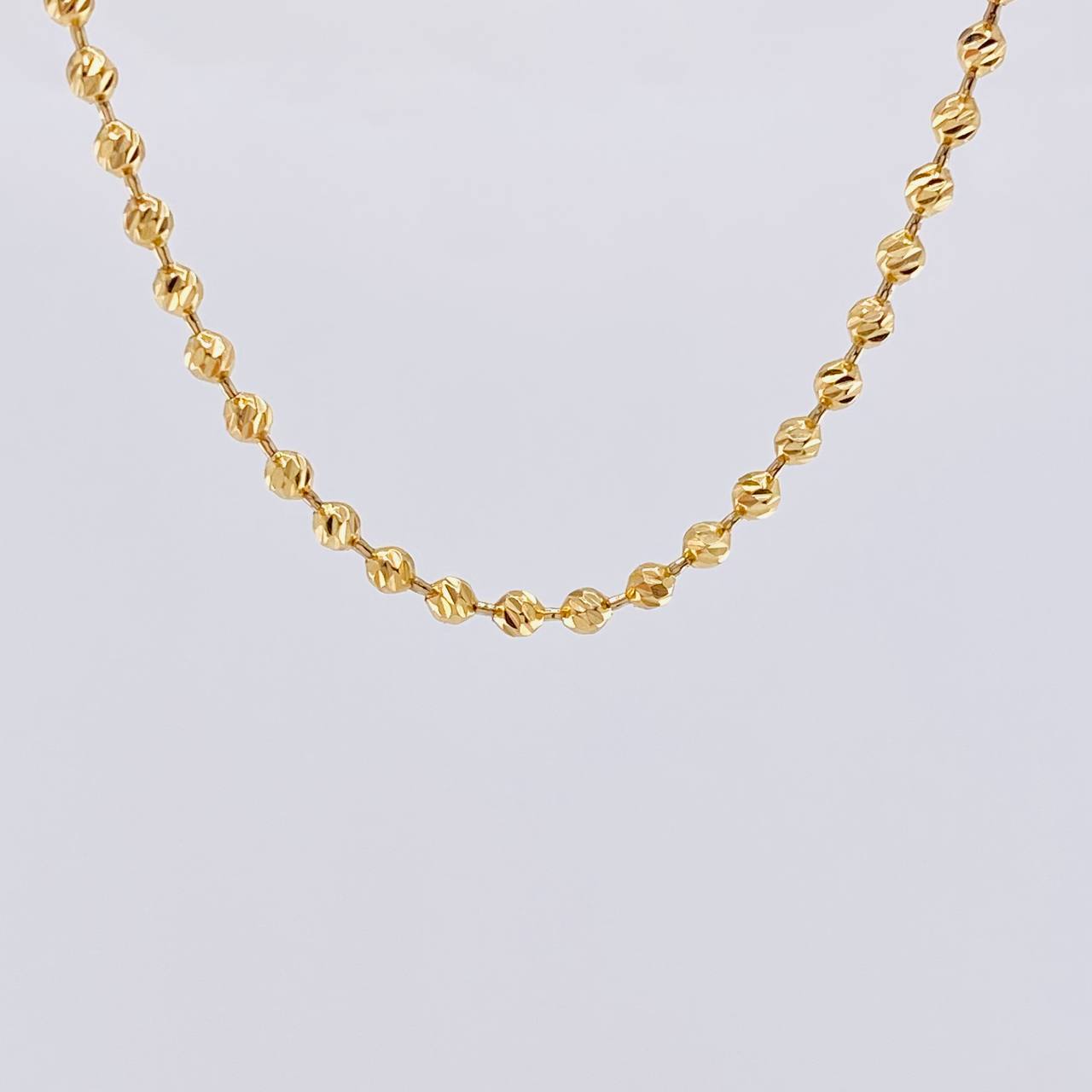 Cadena Militar 12.5 g / 18 in / 3.1 mm Oro Amarillo 18K