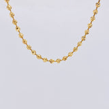 Cadena Militar 17.75 g / 26 in / 3.1 mm Oro Amarillo 18K