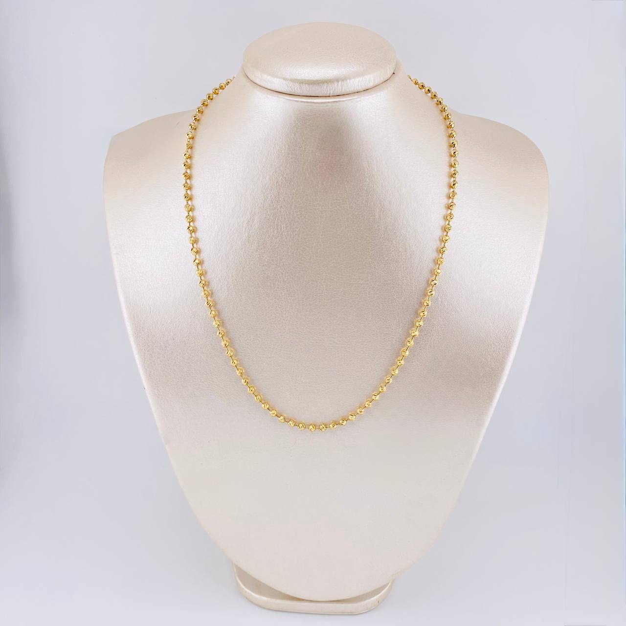 Cadena Militar 12.5 g / 18 in / 3.1 mm Oro Amarillo 18K