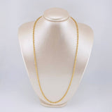 Cadena Militar 17.75 g / 26 in / 3.1 mm Oro Amarillo 18K