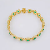 Pulso Tennis 12.8 g / 6 3/4 in / 7.45 mm Oro Amarillo 18K