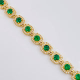 Pulso Tennis 12.85 g / 6 3/4 in / 7.45 mm Oro Amarillo 18K