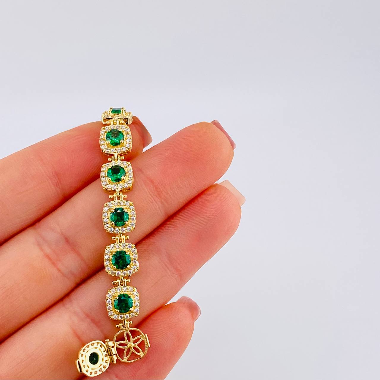 Pulso Tennis 12.85 g / 6 3/4 in / 7.45 mm Oro Amarillo 18K