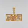 Dije One Dolar 3.8 g / 3/4 in Tres Oros 18K