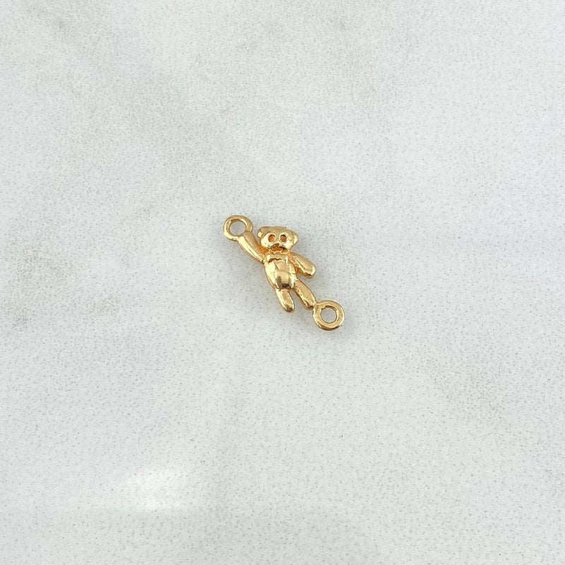 Charm Bear Hand Up 0.6gr / 1.5cm / 18K Yellow Gold *