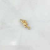 Charm Bear Hand Up 0.6gr / 1.5cm / 18K Yellow Gold *