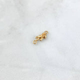 Charm Bear Hand Up 0.6gr / 1.5cm / 18K Yellow Gold *