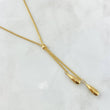Cadena Cola De Raton Colgantes 5gr / 40cm / 1.3mm Oro Amarillo +4 18K *