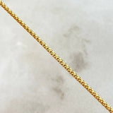 Cadena Cola De Raton Colgantes 5gr / 40cm / 1.3mm Oro Amarillo +4 18K *