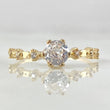 Anillo Solitario Rombos 1.55gr / T5 3/4 / Oro 18K ©