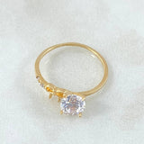 Anillo Solitario Mini Moño 1.45gr / T6 1/2 / Oro 18K ©