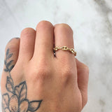 Anillo Gc 0.55gr / T3 1/2 - T4 / 3mm Oro Amarillo 18K ©