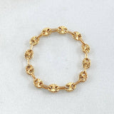 GC Ring 0.8gr / Size 9 3/4 - 10 1/4 / 18K Gold *
