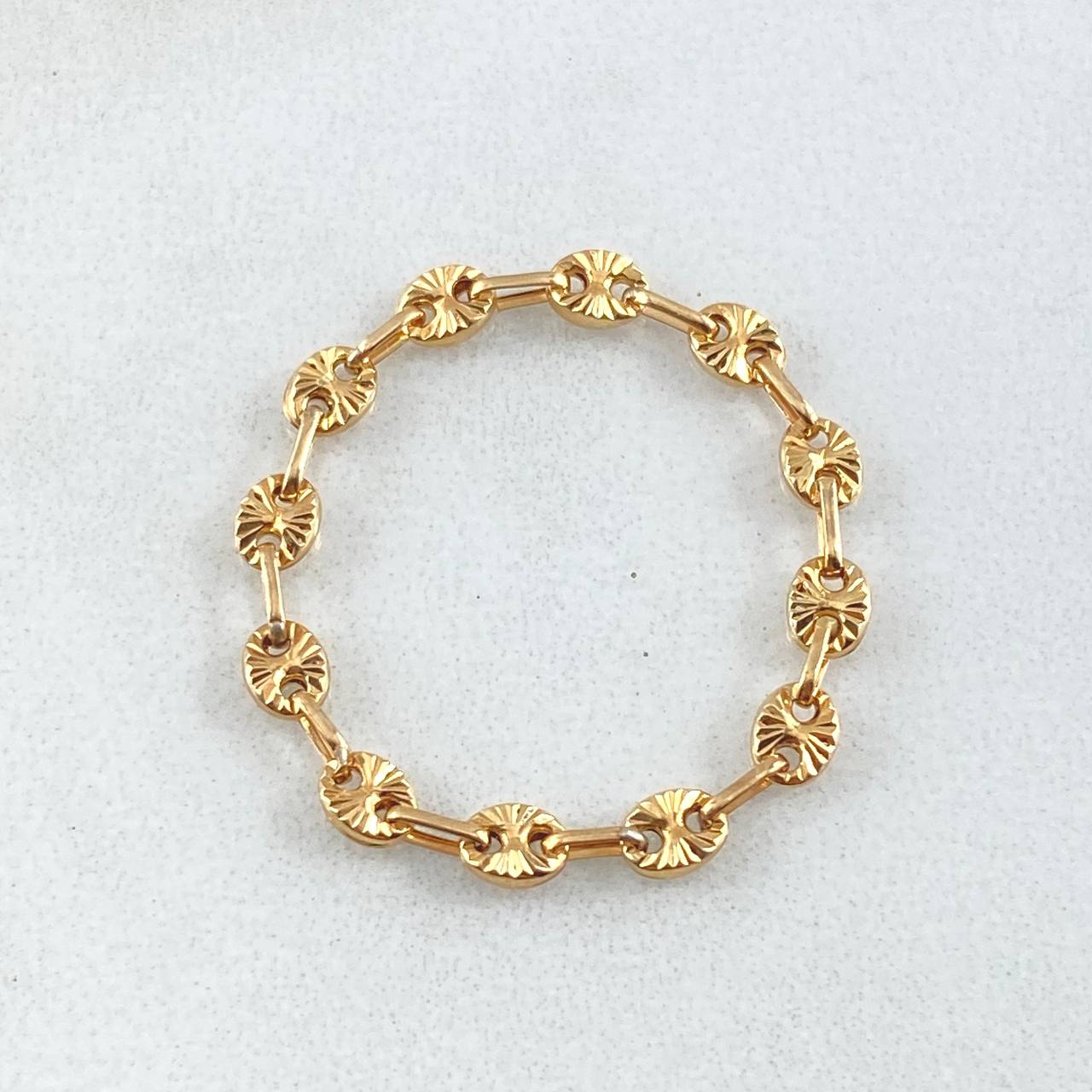 Anillo GC 0.65gr / T5 - T5 1/2 / Oro 18K