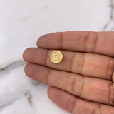 Charm Letter G 0.5gr / 1cm / 18K Yellow Gold #