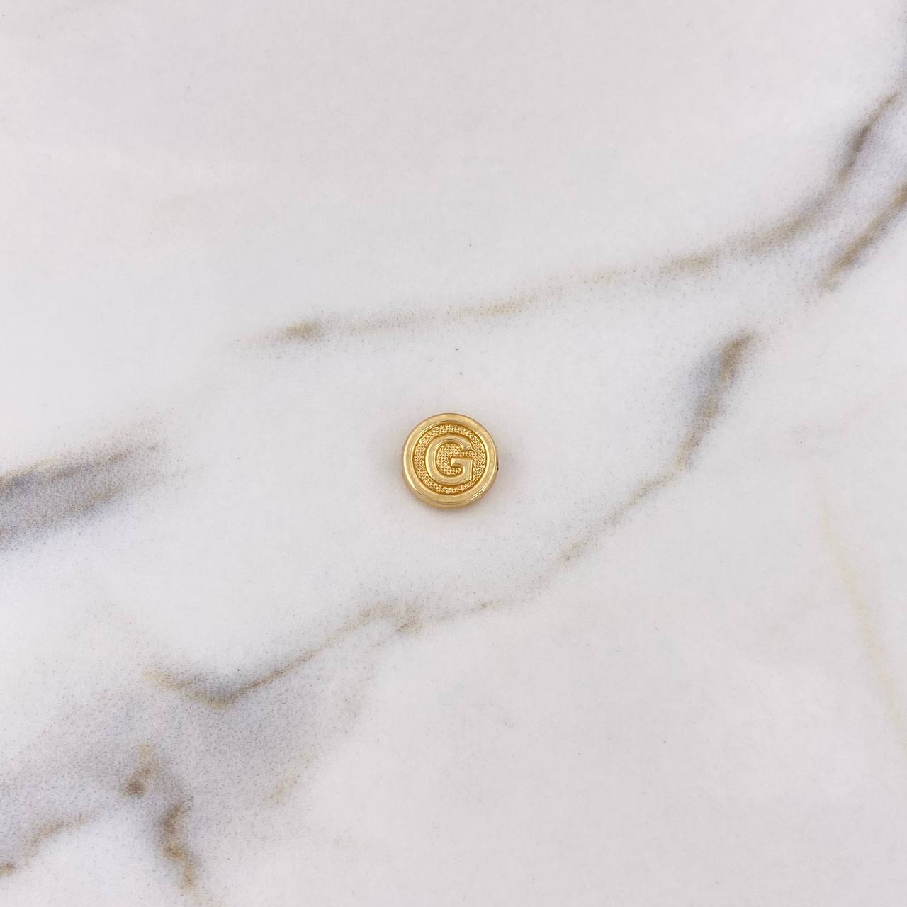 Charm Letter G 0.5gr / 1cm / 18K Yellow Gold #