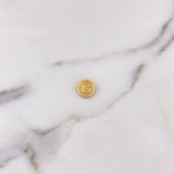 Charm Letter G 0.5gr / 1cm / 18K Yellow Gold #