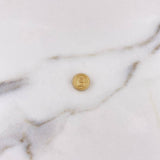 Charm Letter B 0.55gr / 1cm / 18K Yellow Gold #