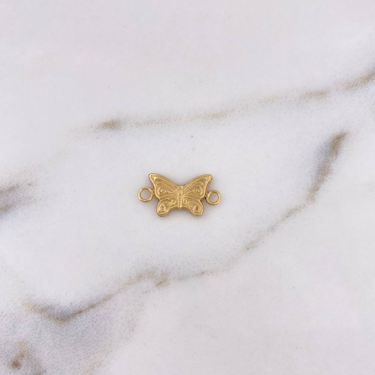 Herraje Mariposa 0.55gr / 1.7cm / Oro Amarillo 18K #