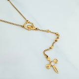 Miraculous Virgin Rosary 7.95 g / 23 1/4 in / 1.6 mm 18K Yellow Gold