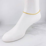 Anklet Lazo 2.45g / 10 in / 2.7mm Yellow Gold 18K