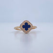 Anillo Trebol 2.65gr / T6 1/4 / Oro Amarillo 18K &