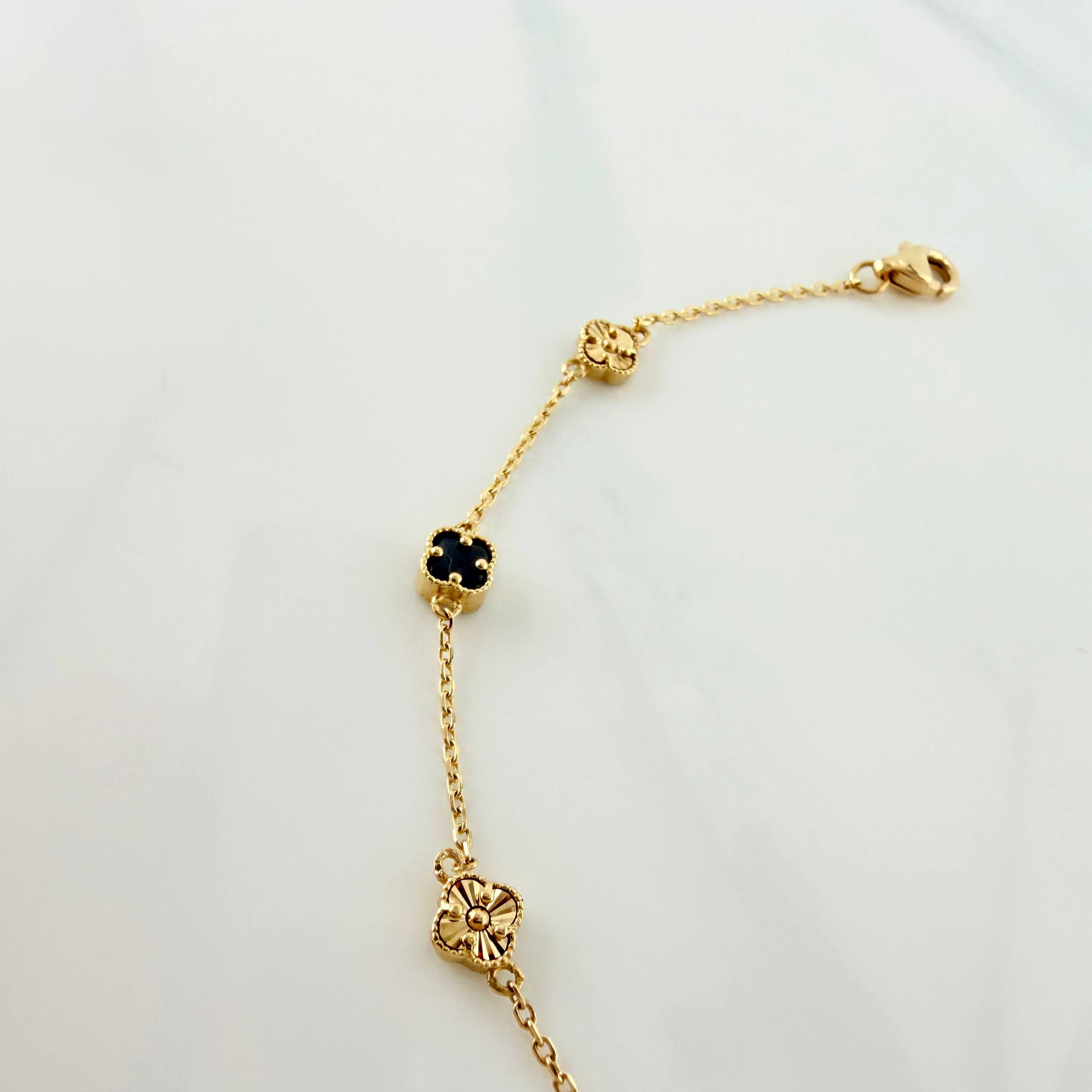 Clover Bracelet Classic Link 3.2 g / 8 1/2 in / 4.8 mm Yellow Gold 18K