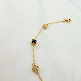 Clover Bracelet Classic Link 3.2 g / 8 1/2 in / 4.8 mm Yellow Gold 18K