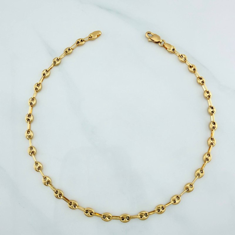 Anklet Gc 4.9 g / 11 1/4 in / 4 mm Yellow Gold 18K