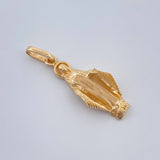 Dije Virgen Milagrosa 2.5gr / 1 1/4 in / Oro Amarillo 18K &