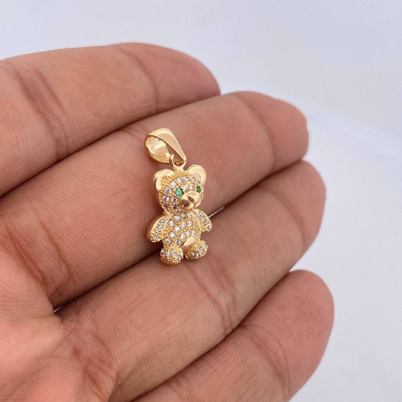 Pendant Bear 3.35gr / 2.3cm / 18K Gold &