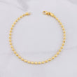 Bracelet Militar 5.45g / 7 3/4 in / 2.9mm Yellow Gold 18K