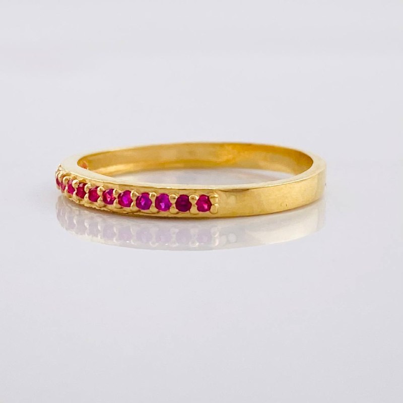 Channel Ring 1.25g / T5 1/4 Yellow Gold 18K