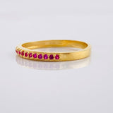 Channel Ring 1.25g / T5 1/4 Yellow Gold 18K