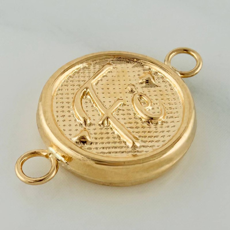 Charm Faith 0.75gr / 3/4 in / 18K Yellow Gold %