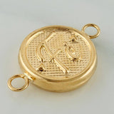 Charm Faith 0.75gr / 3/4 in / 18K Yellow Gold %