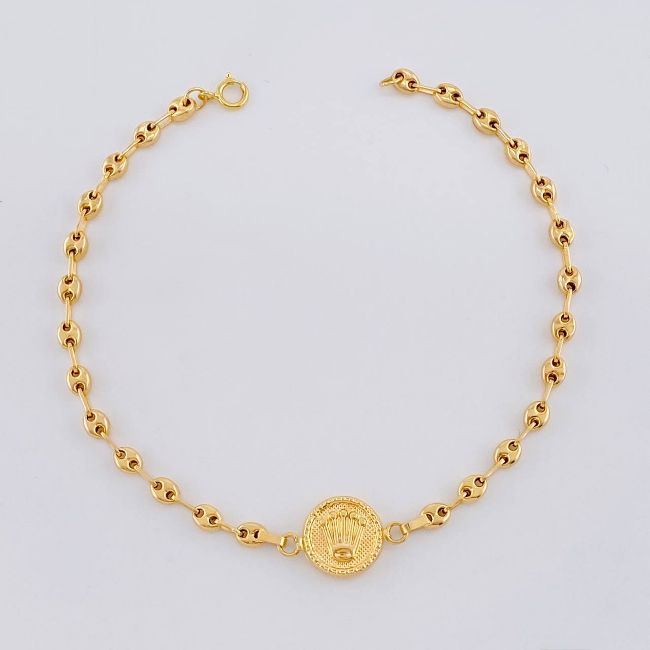 Pulso GC Circulo Corona 2.45g / 7 1/4 in / 3.2mm Oro Amarillo 18K