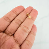Flat Circle Piercing 0.45 g / 1/2 in 18K Yellow Gold