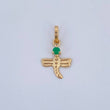 Dragonfly Pendant GD 0.3gr / 3/4 in / 18K Gold