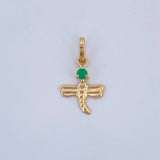 Dragonfly Pendant GD 0.3gr / 3/4 in / 18K Gold