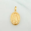Pendant Virgin of Guadalupe 1 g / 1 in Yellow Gold 18K