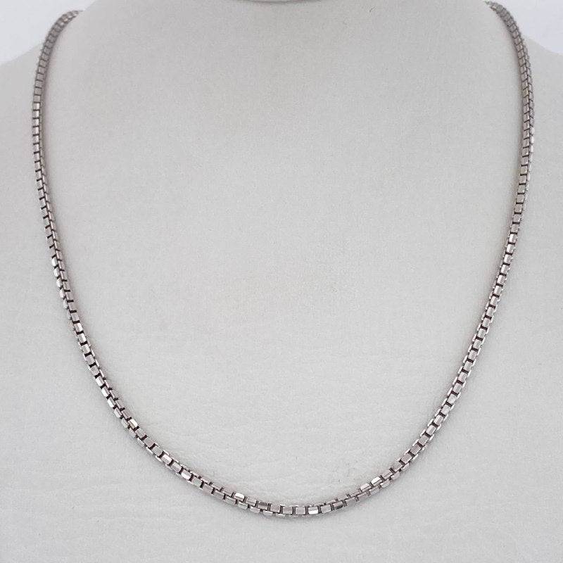 Cadena Veneciana 14.35gr / 23 3/4 in / Oro Blanco +3 18K &