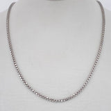 Cadena Veneciana 14.35gr / 23 3/4 in / Oro Blanco +3 18K &