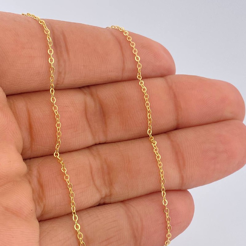 Cadena Aro Seguido 1.75gr / 45.5cm / Oro Amarillo +3 18K &
