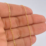 Cadena Aro Seguido 1.75gr / 45.5cm / Oro Amarillo +3 18K &