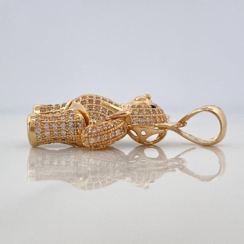 Dije Oso Bufanda Articulado 9.6 g / 1 1/2 in Oro Amarillo 18K